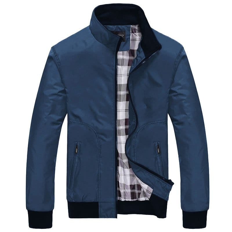 image-Cross-border middle-aged and elderly jacket men's jacket 2018 autumn new men's wholesale jacket thin casual jacket