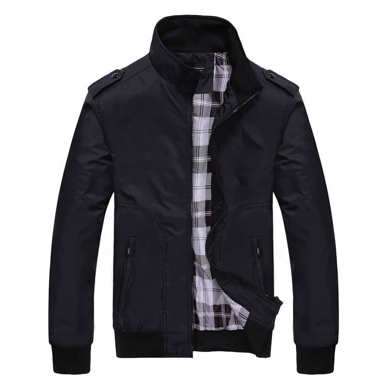 image-Cross-border middle-aged and elderly jacket men's jacket 2018 autumn new men's wholesale jacket thin casual jacket