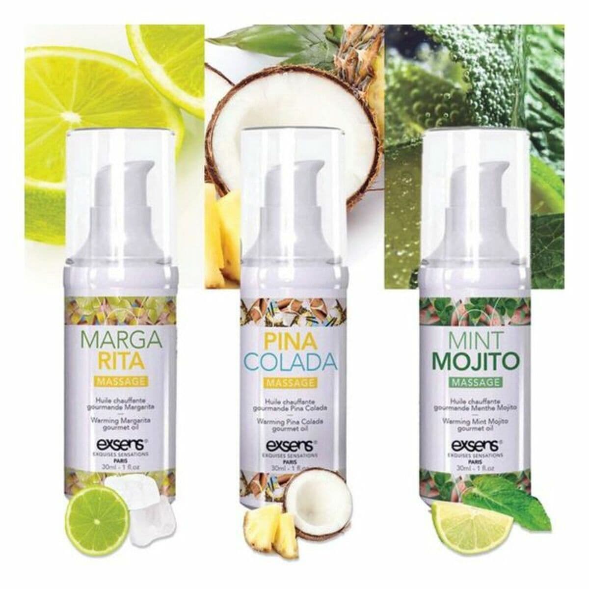 image-Aromatic Massage Oil Exsens Let's Celebrate (3 pcs)