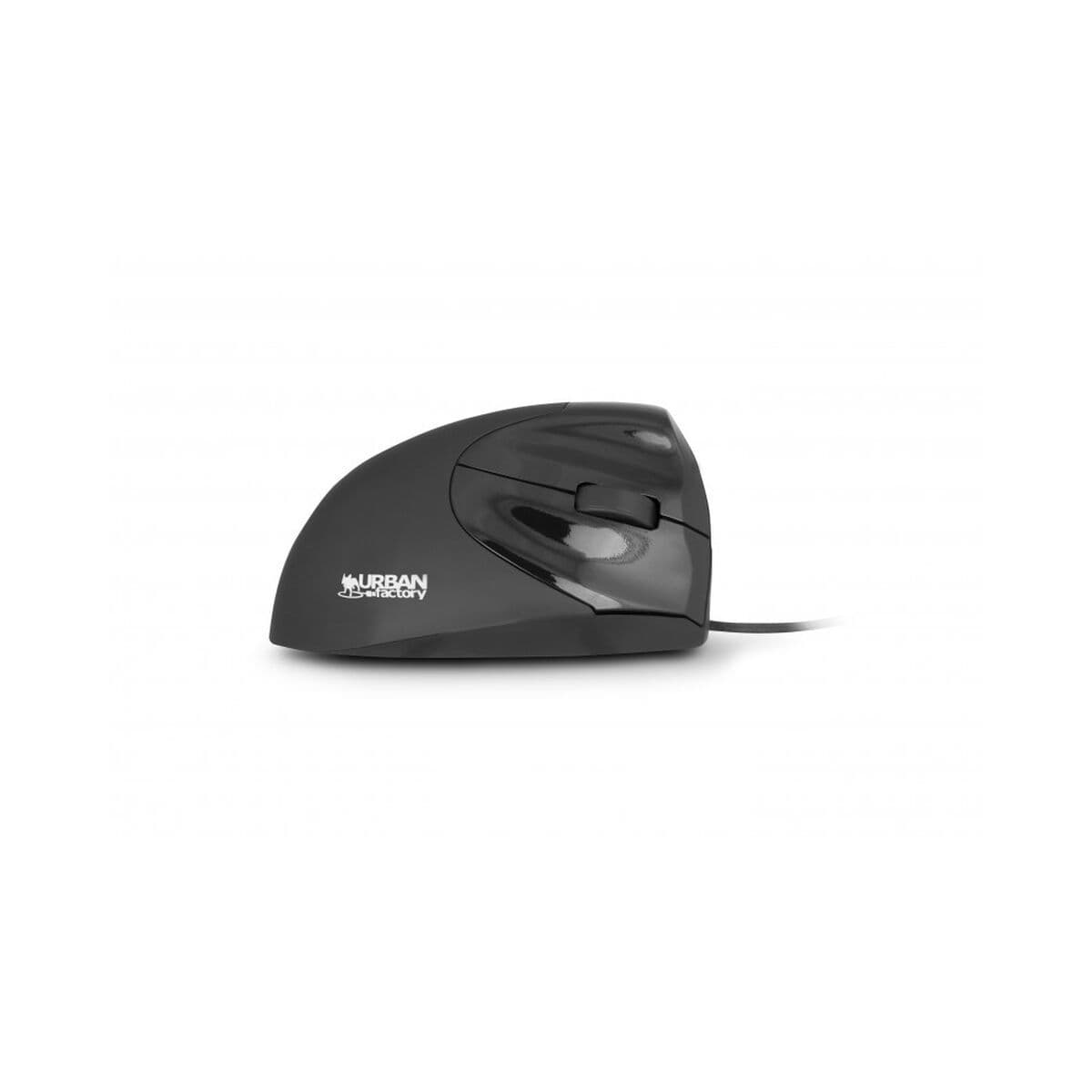 image-Mouse Urban Factory EMR01UF-N 2400 dpi Modern and ergonomic design Black
