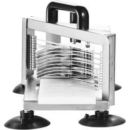 image-VEVOR Commercial Tomato Slicer - 3/16" Stainless Steel Manual