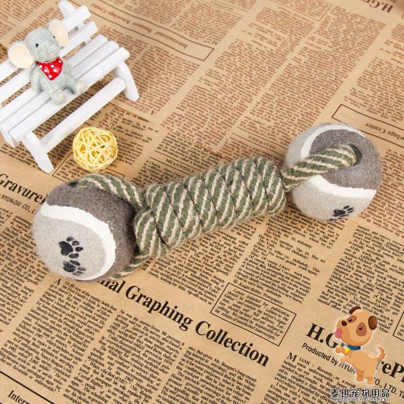 image-Maggie Cute Pet Cotton Rope Dog Toy - 200g