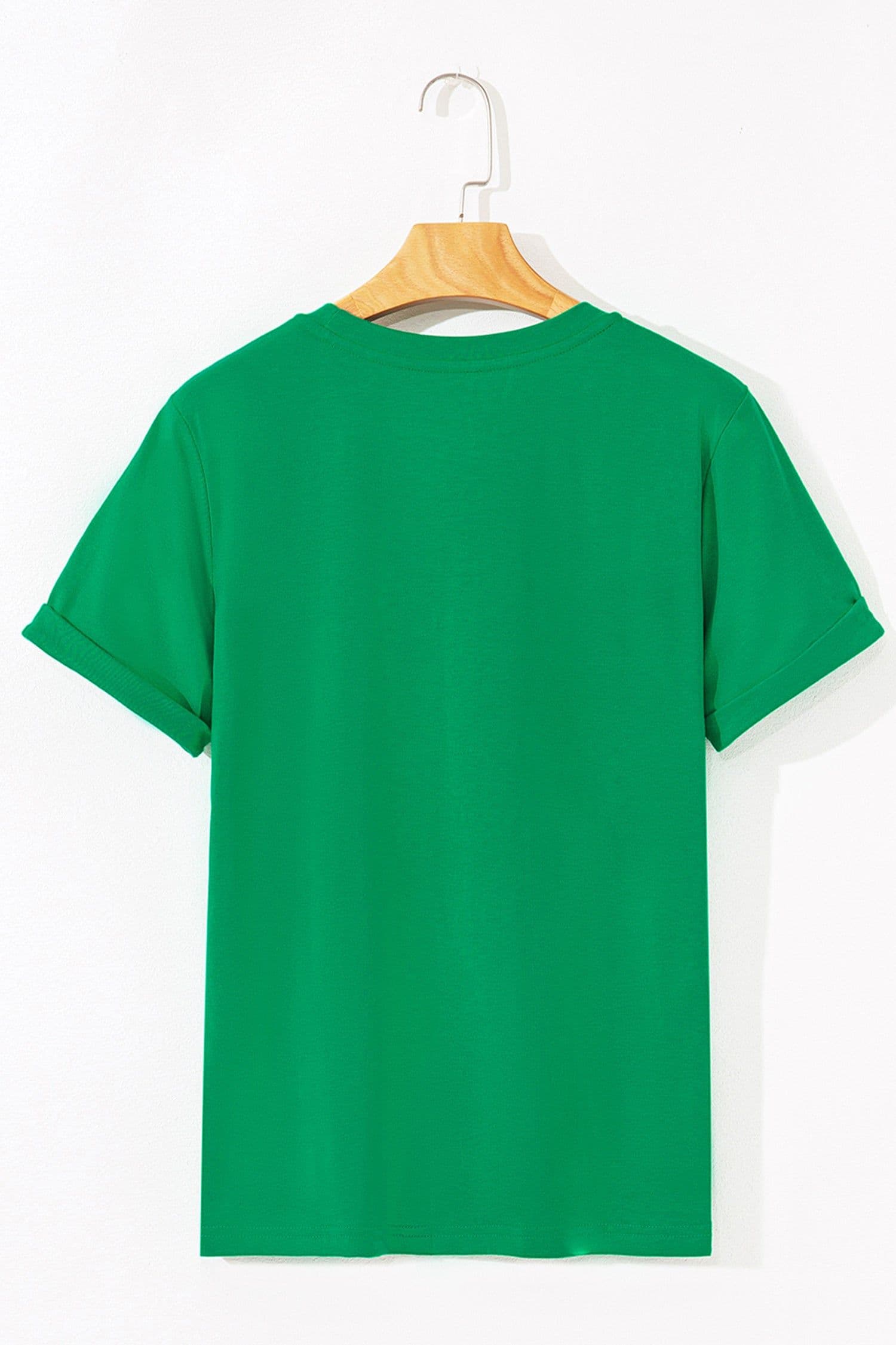 image-St Patrick's Day Clover Graphic T Shirt - Green