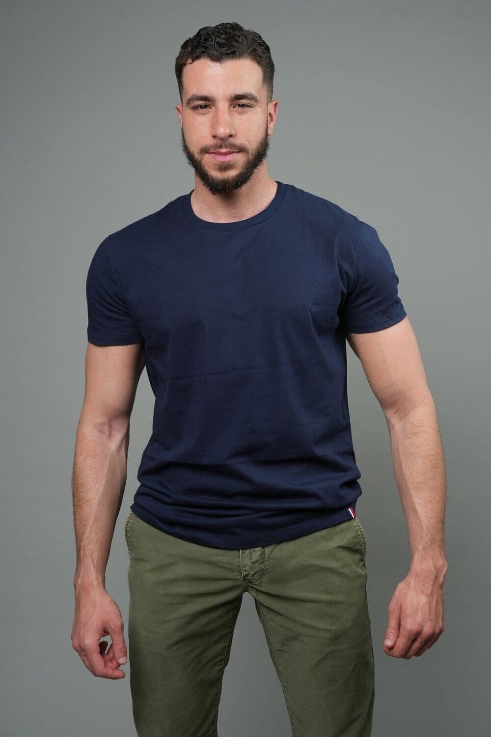 image-T-shirt bleu nuit