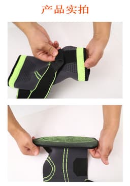 image-Sports knee pads outdoor compression riding knee wear-resistant breathable sports knee manufacturers custom LOGO
