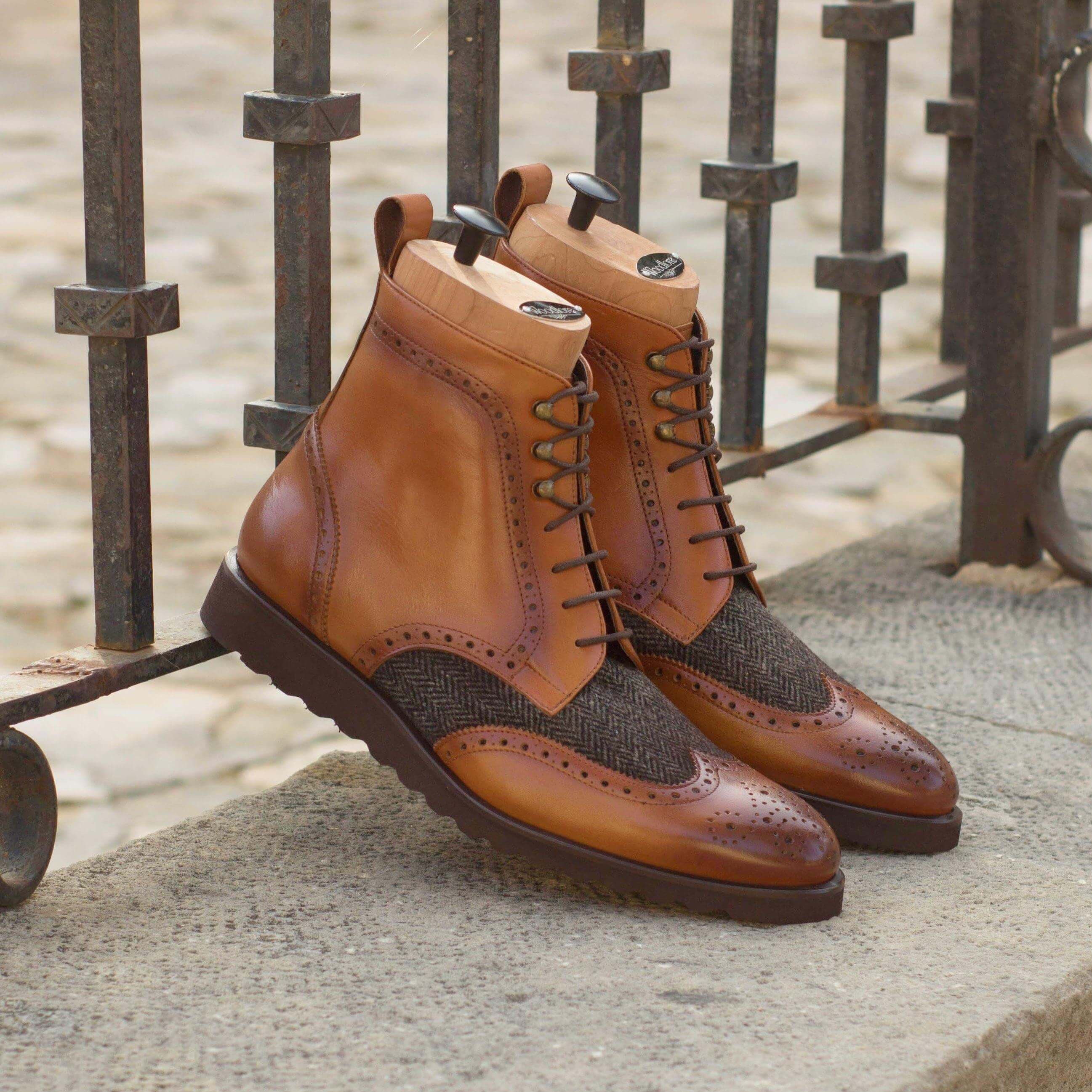 image-Cina Military Brogue Boots II