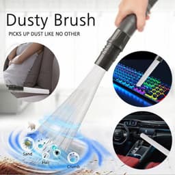 image-Dust Daddy Car Sofa Gap pet hair keyboard dust vacuum cleaner Dirt Remover Home Vacuum Portable Universal Vacuum Attachment Tool