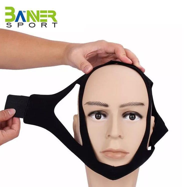 image-Factory direct cross-border wholesale high quality diving material multi-color adjustable triangle snoring belt snoring
