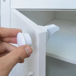 image-Children's invisible safety lock Baby drawer cabinet door safety lock Amazon wish hot sale magnetic lock magic lock