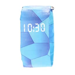 image-New style paper watch LED white light creative men and women cajiso black technology vibrato 36 colors optional spot wholesale