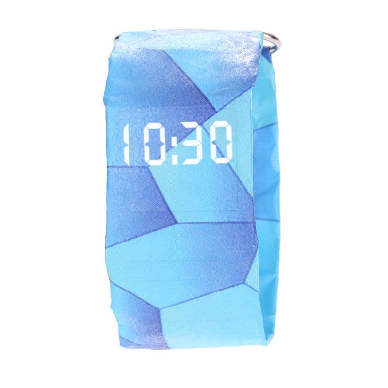 image-New style paper watch LED white light creative men and women cajiso black technology vibrato 36 colors optional spot wholesale