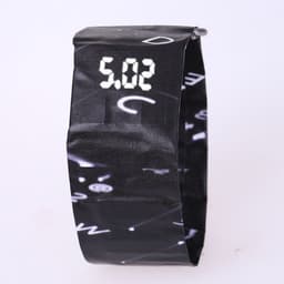 image-New style paper watch LED white light creative men and women cajiso black technology vibrato 36 colors optional spot wholesale