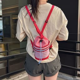 image-Outdoor Portable Sports Water Cup Bag Handbag Crossbody Water Bottle Pouch