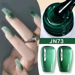 image-BORN PRETTY Milky White Jelly Nude Gel Nail Polish 10ml White Translucent Soak Off Gel Vernis Semi Permanent Need UV Light Cure
