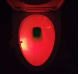 image-8 color new toilet induction lamp hanging human toilet induction toilet light Creative hot LED night light