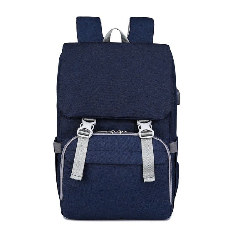 image-The new multifunctional mother and baby bag Large capacity waterproof mother and baby bag shoulders Korean leisure mother and baby storage bag