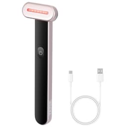 image-VEVOR Red Light Therapy Wand for Face, 7-Color LED Facial Wand Red Light Therapy Device with Heatig Therapy| Microcurrent Vibrating Massage, Portable LED Beauty Wand for Face, Neck