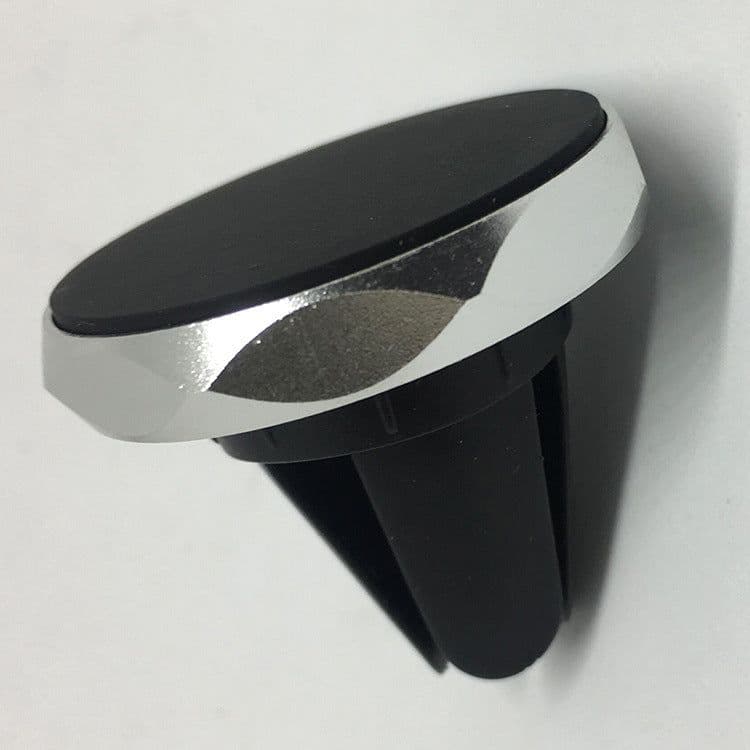 image-Car A1 magnet air outlet bracket Diamond metal frame magnetic mobile phone bracket Magnetic air conditioning port bracket