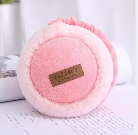 image-Bluetooth Earmuffs Headphones Warm Plush Earmuffs Ure Color Fashion Foldable Soft Simple Adjustable Winter Accessories