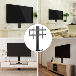 image-VEVOR Automated TV Elevator, 39.4" Stroke, Supports 32-70" TVs, Adjustable Height 28.74-68.11", Remote Controlled, Max Load 154 lbs