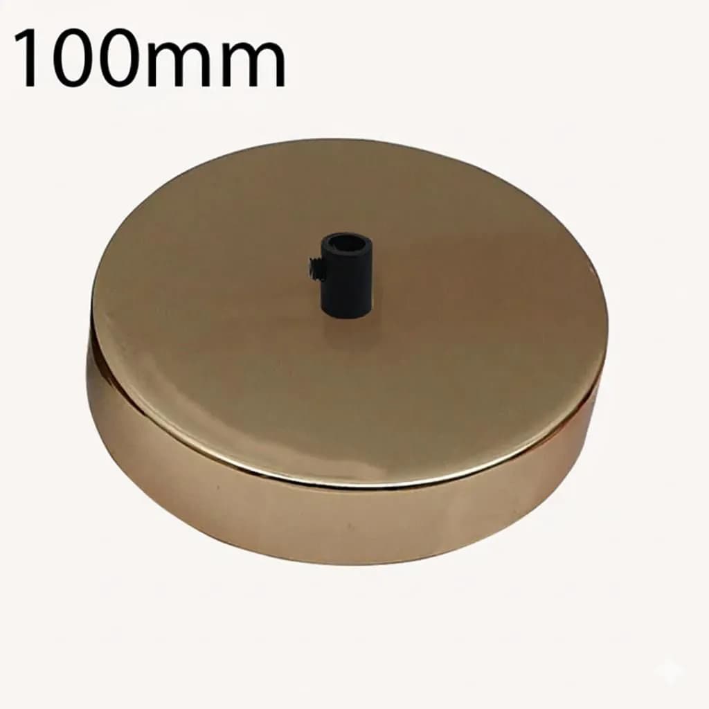 image-LEDSone industrial vintage 1 Outlet Metal Ceiling Rose 120x25mm~2765