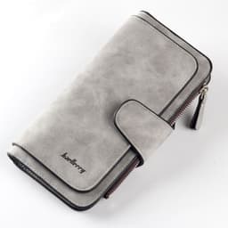 image-Cross-border hot sale long buckle ladies wallet coin purse multi-color card slot mobile phone bag clutch bag card bag wallet