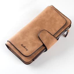 image-Cross-border hot sale long buckle ladies wallet coin purse multi-color card slot mobile phone bag clutch bag card bag wallet