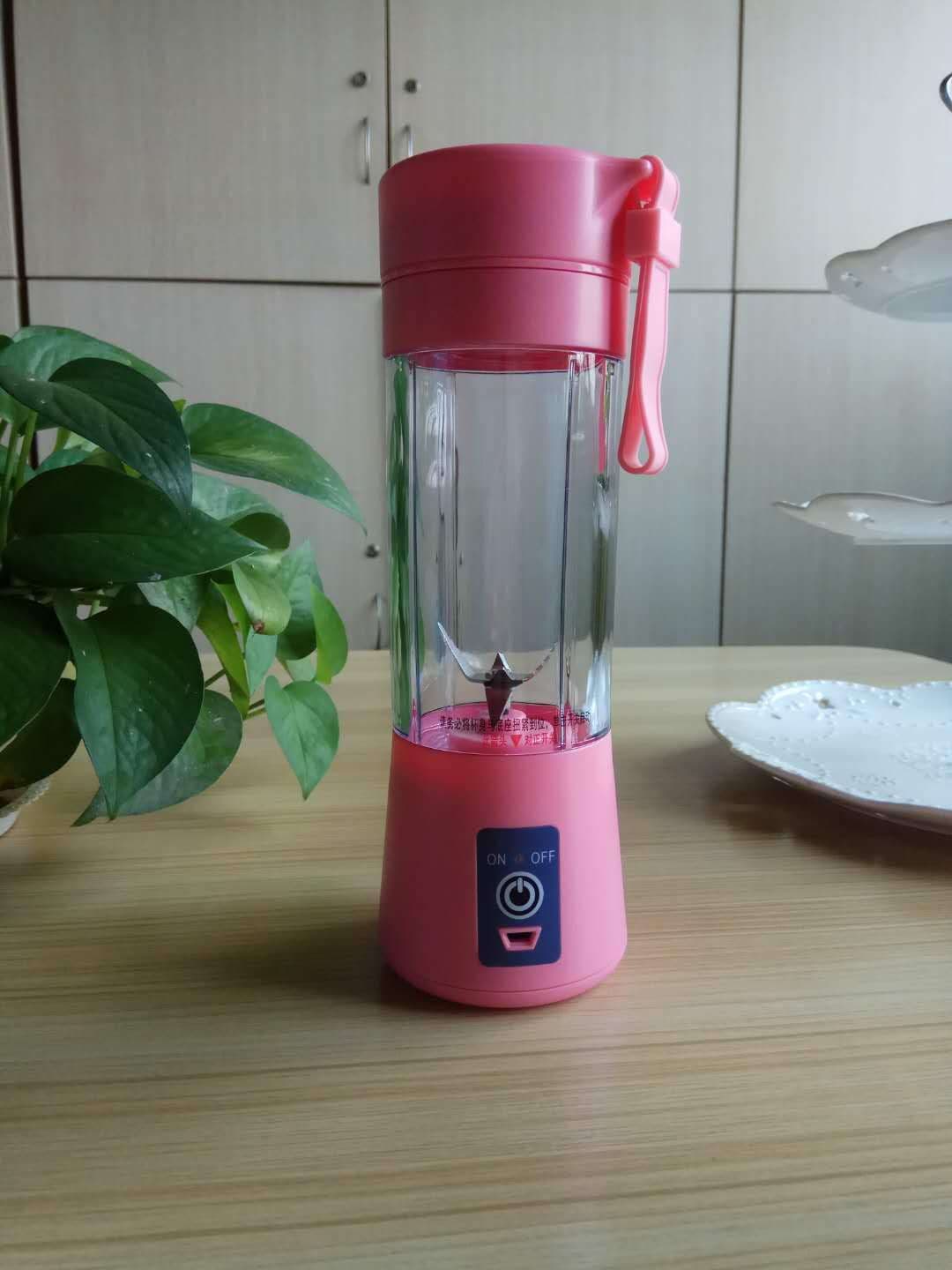 image-Foreign trade explosion models electric juicer home portable multi-function fruit juice cup 6 leaf custom LOGO