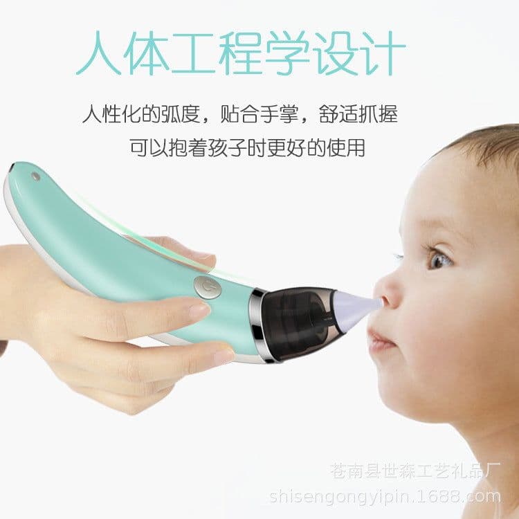 image-Baby nasal suction device baby newborn cleaning nose sputum infant electric suction device cleaner