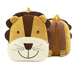 image-Zoo series cute children's school bag shoulder bag plush backpack kindergarten early education park bag manufacturer