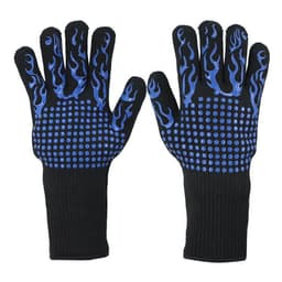 image-Spot Heat Insulation Barbecue Kitchen Baking Thick And High Temperature Resistant Oven Anti-scald Microwave Oven Gloves