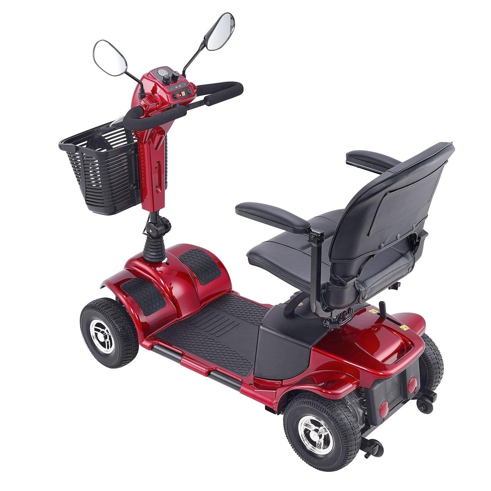 image-VEVOR Heavy-Duty 4 Wheel Mobility Scooter for Seniors 12 Mile Long Range 265LBS