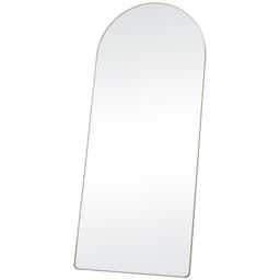 image-VEVOR Arched Full Length Mirror, 71'' x 30'', Large Free Standing Leaning Hanging Wall Mounted Floor Mirror with Stand Aluminum Alloy Frame, Full Body Dressing Mirror for Living Room Bedroom, Black