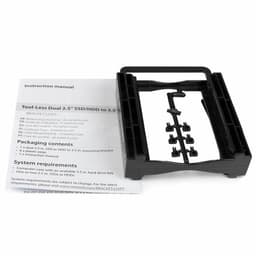 image-Accessory Startech BRACKET225PT Black 2,5" Mounted support
