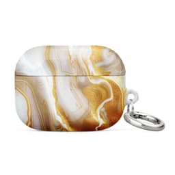 image-Gold Marble Case for AirPods