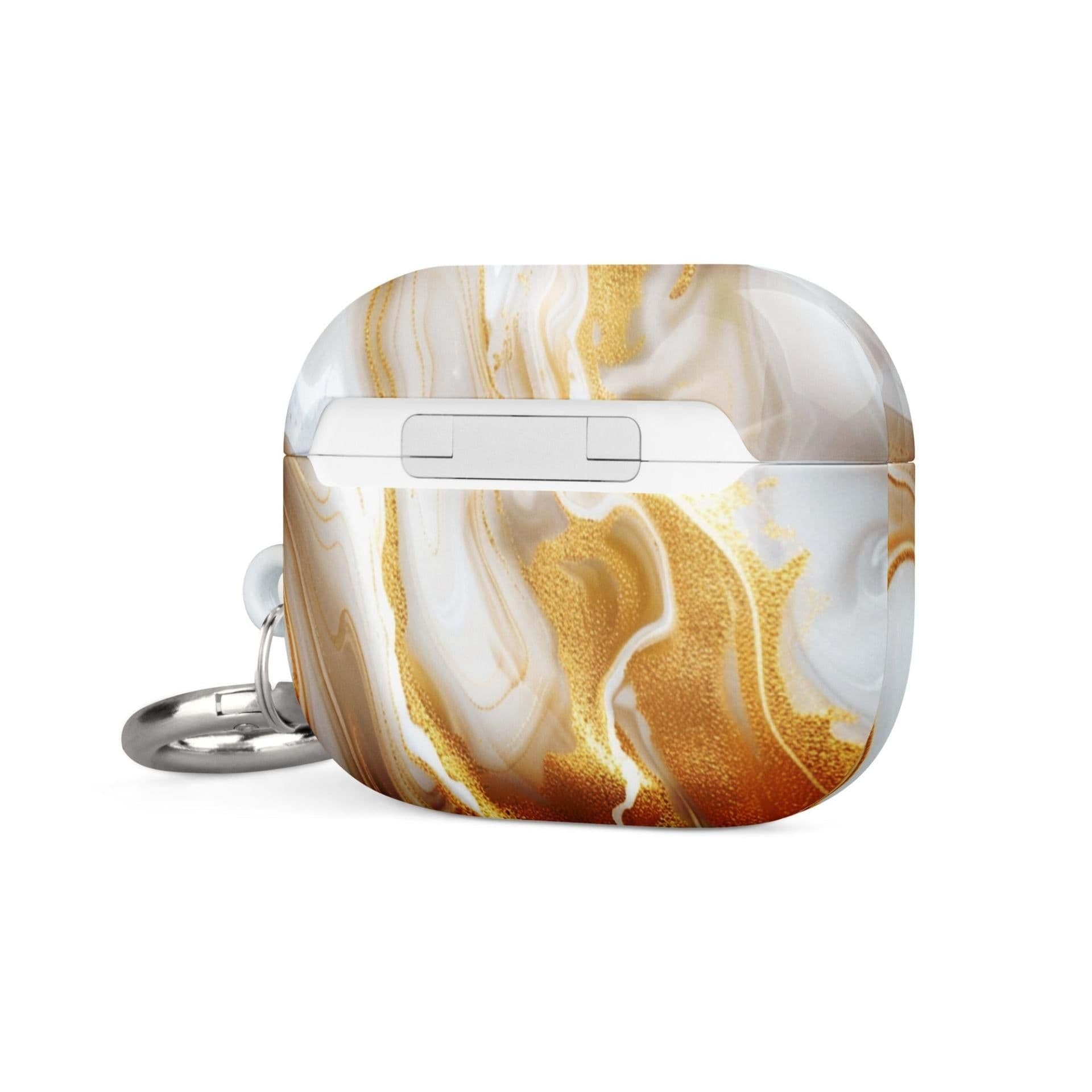 image-Gold Marble Case for AirPods