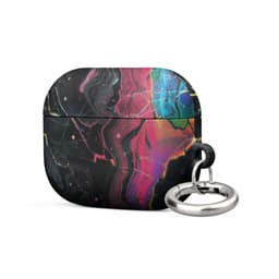 image-Black rainbow Case for AirPods