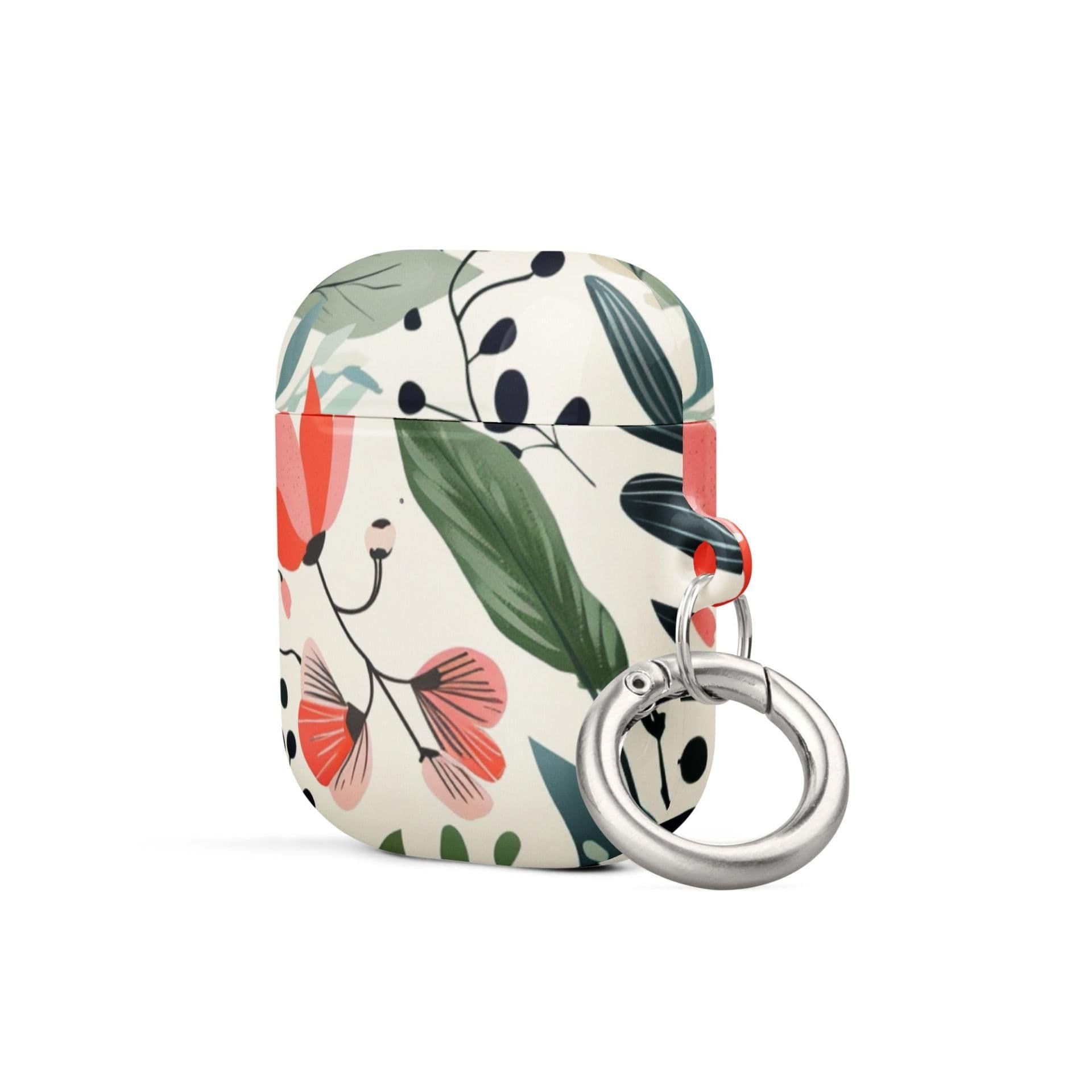 image-Botanical leaves Case for AirPods
