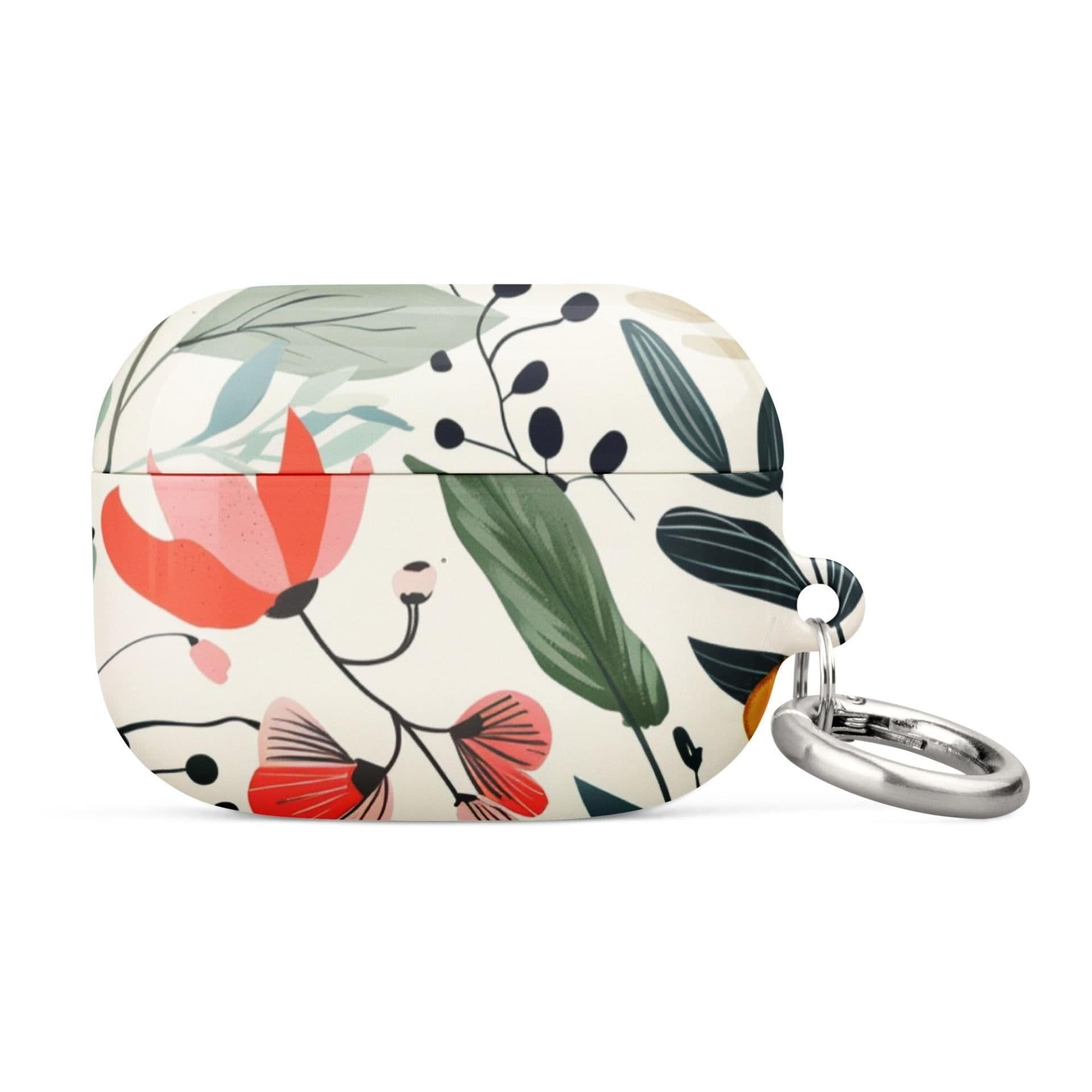 image-Botanical leaves Case for AirPods