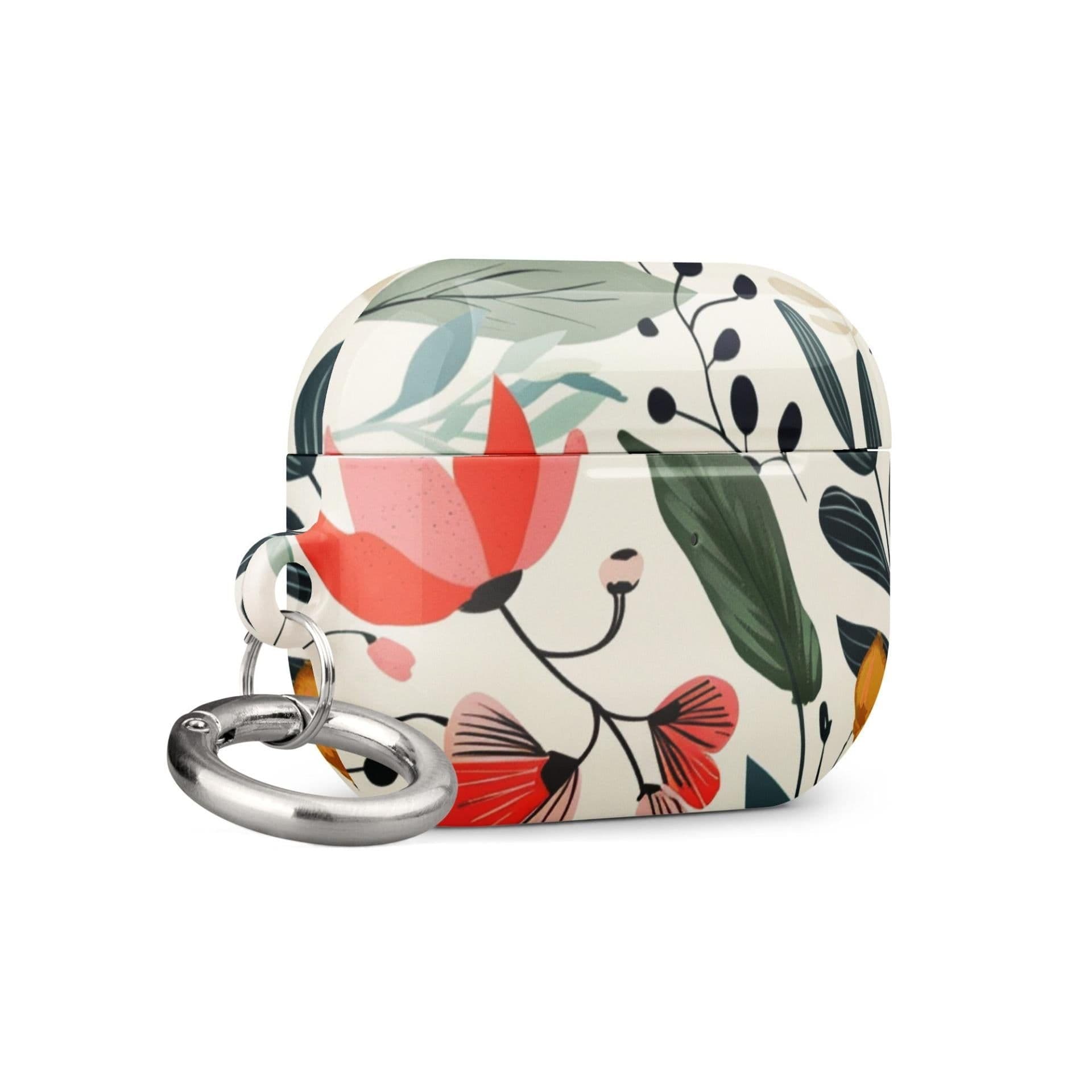 image-Botanical leaves Case for AirPods