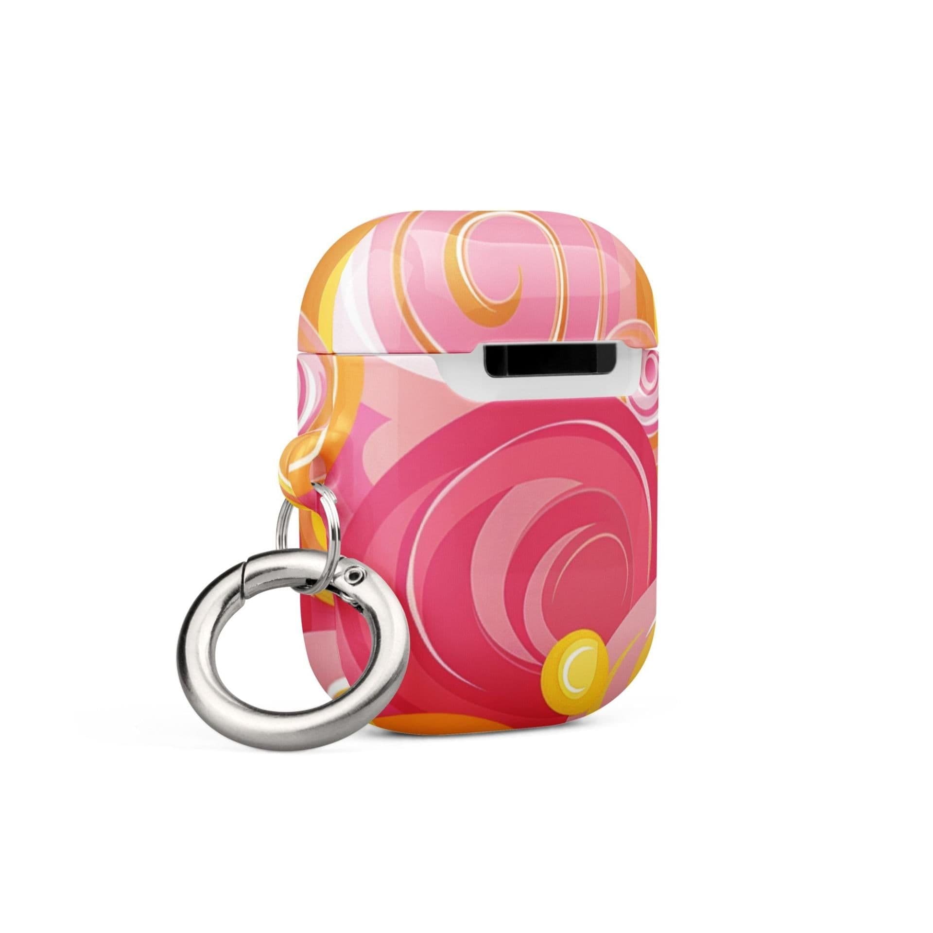 image-Pink Yellow AirPods Case