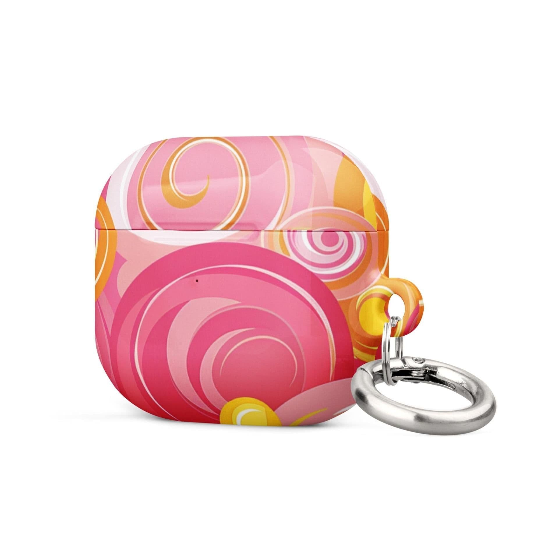 image-Pink Yellow AirPods Case