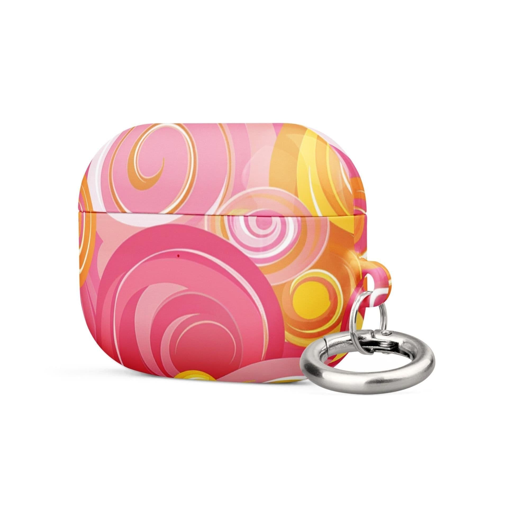 image-Pink Yellow AirPods Case