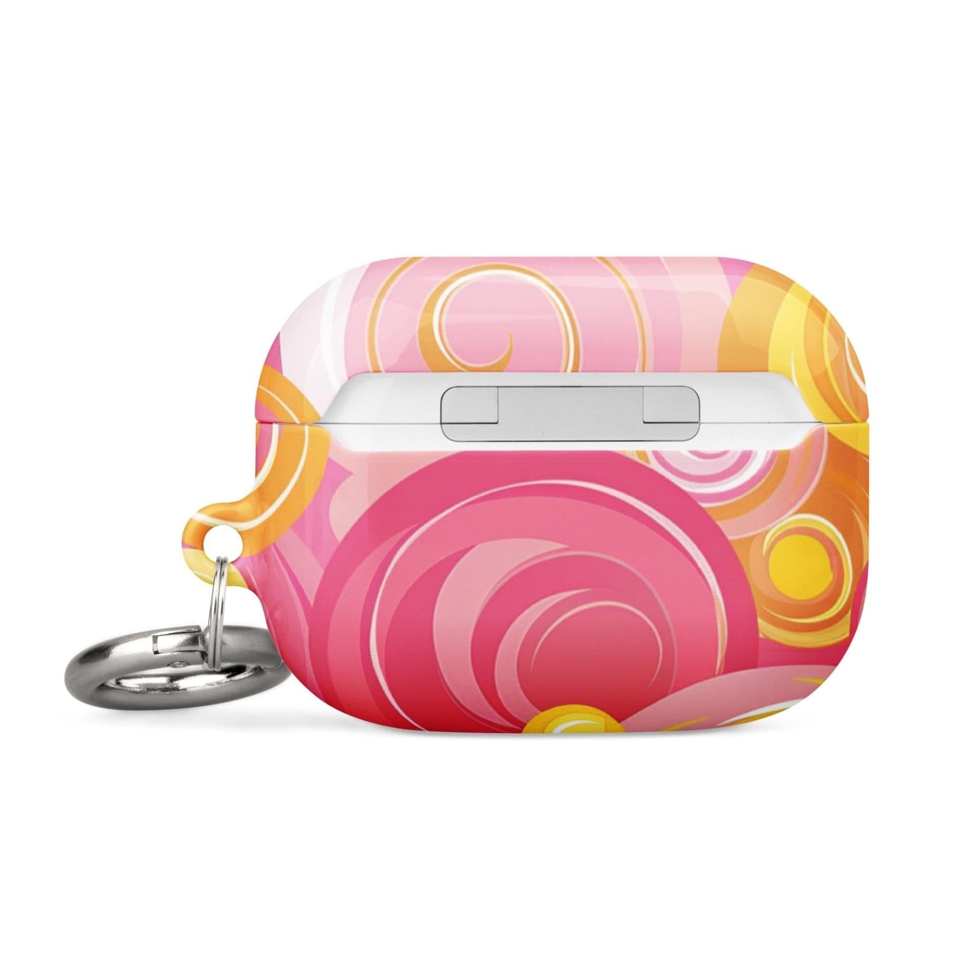 image-Pink Yellow AirPods Case