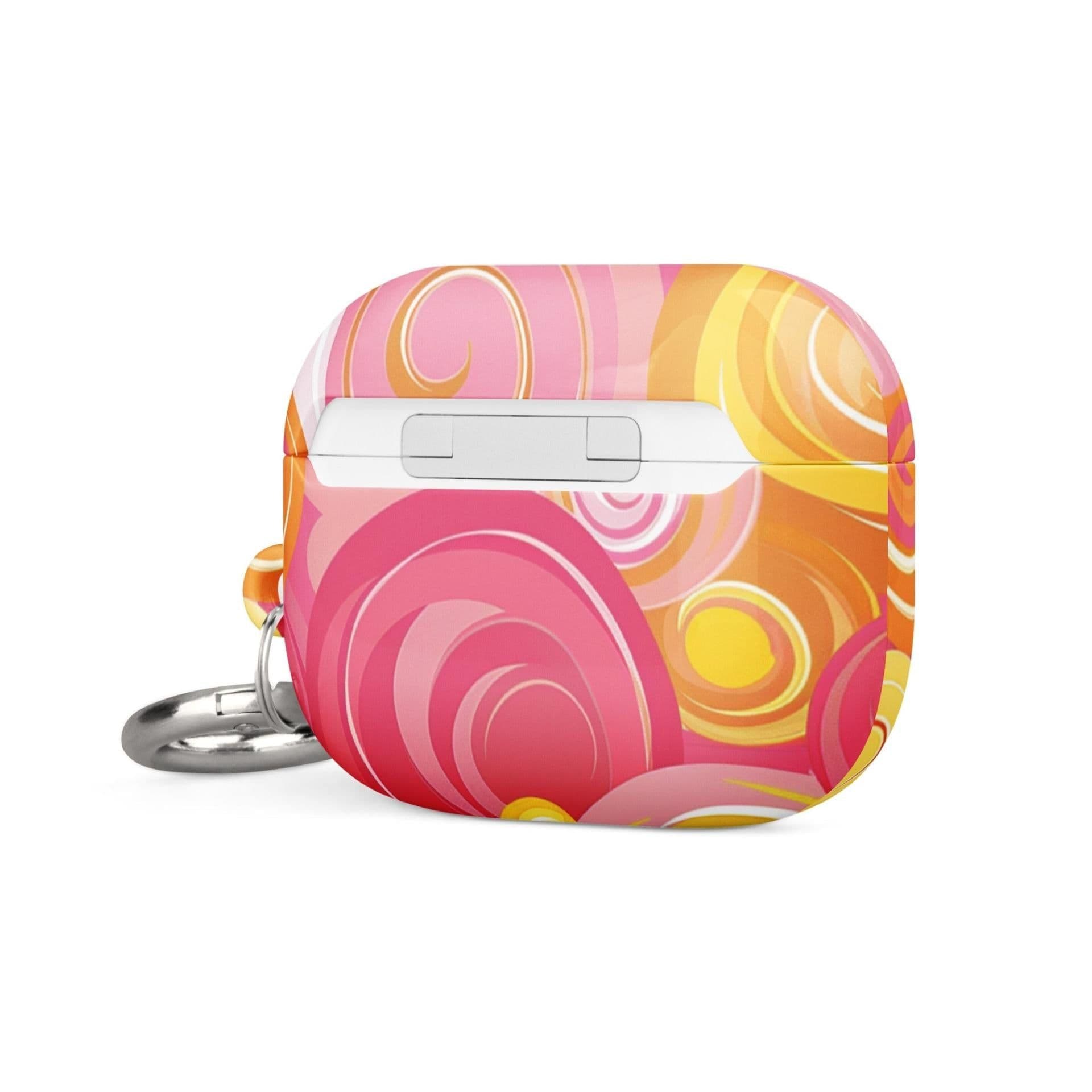 image-Pink Yellow AirPods Case