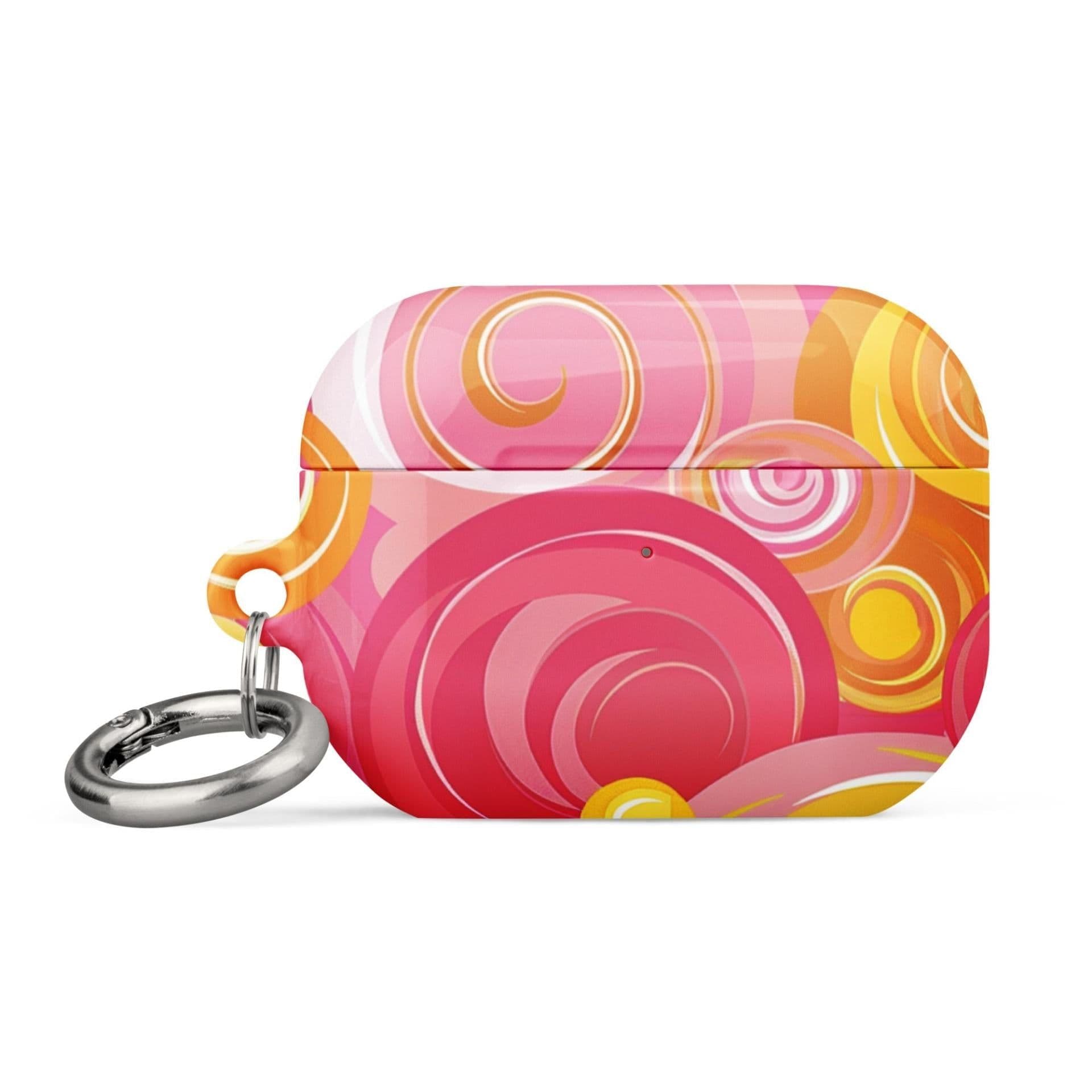 image-Pink Yellow AirPods Case