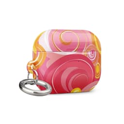 image-Pink Yellow AirPods Case