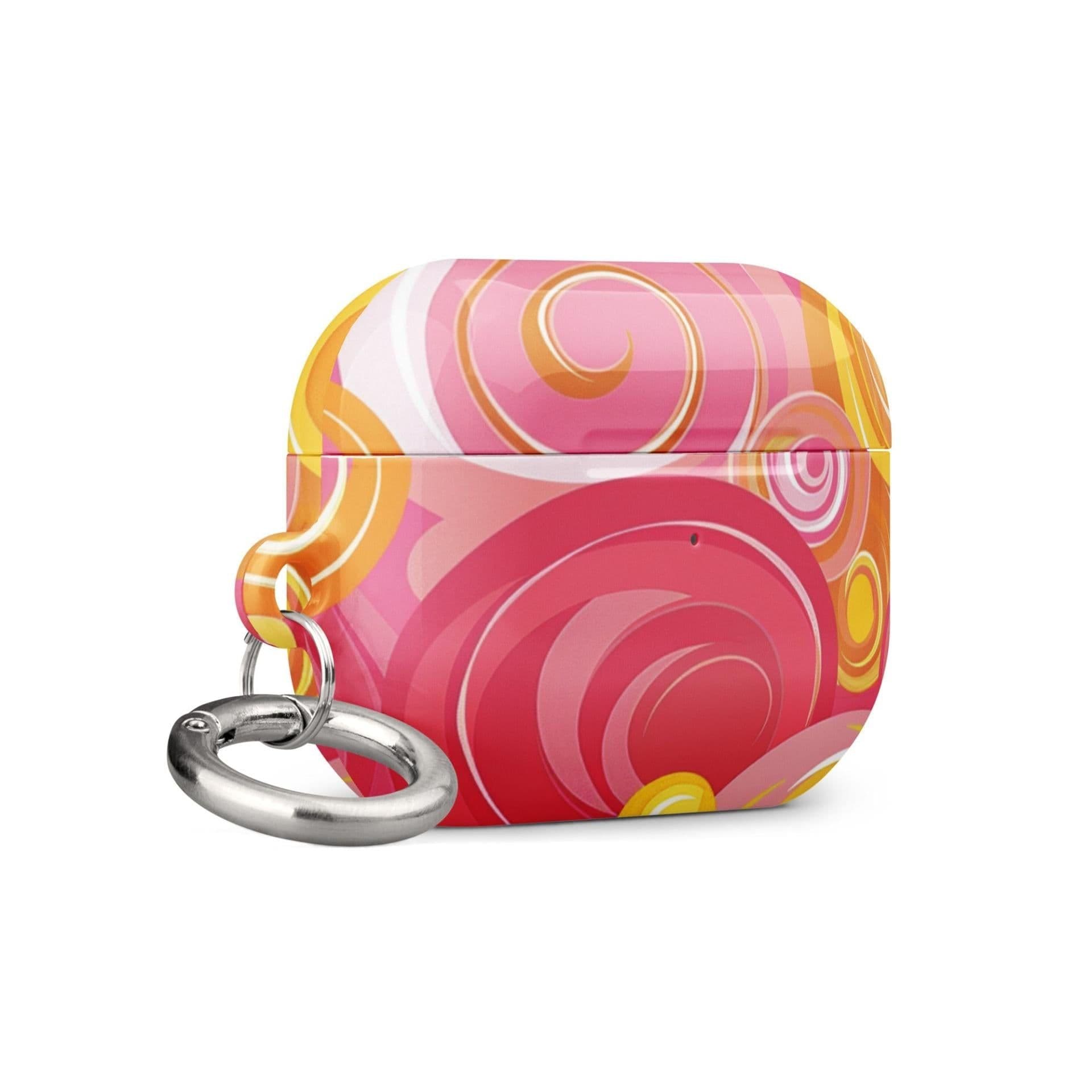 image-Pink Yellow AirPods Case