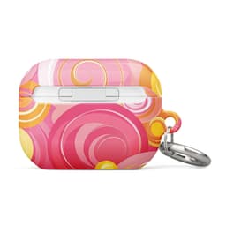 image-Pink Yellow AirPods Case