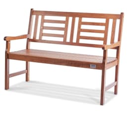 image-VEVOR Outdoor Bench, 48 inches Wood Garden Bench for Outdoors, Outdoor Garden Park Bench with Backrest and Armrests, 700 lbs Load Capacity Bench, Patio Bench for Garden, Park, Yard, Front Porch